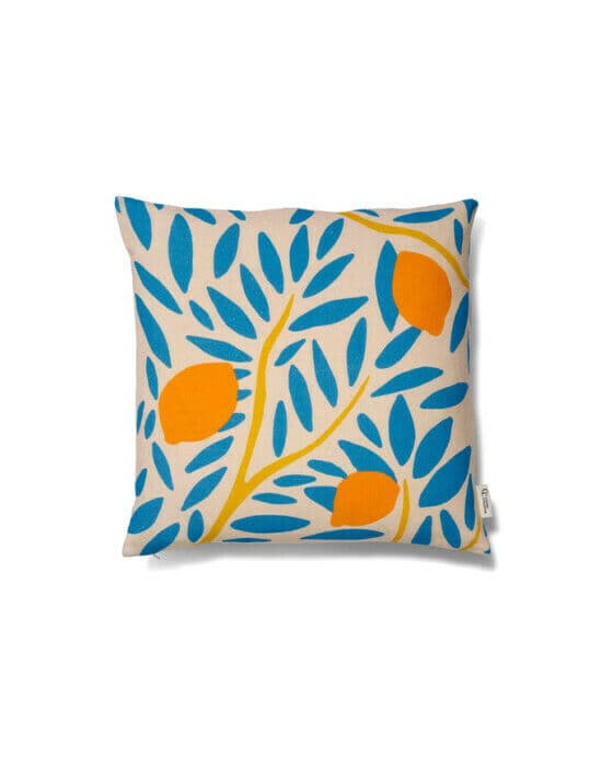 Sunny Citrus kuddfodral blå OUTLET
